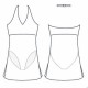 Body abito 7408 Capezio
