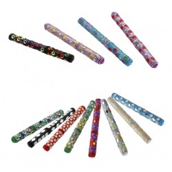 Penna Katz colorata in paillettes