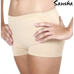 Shorts coulotte nude sansha