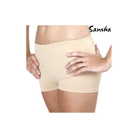 Shorts coulotte nude sansha